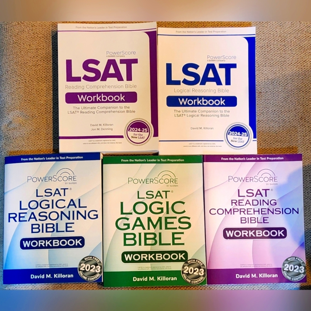 LSAT Workbook Set - Purple, Blue, Green